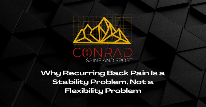 Why Recurring Back Pain Is a Stability Problem, Not a Flexibility Problem image
